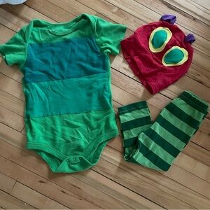 Eric Carle Hungry Caterpillar Handmade Costume Set